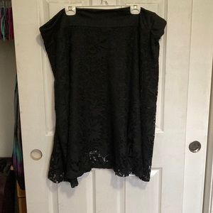 Kiyonna full lace skirt, size 3X